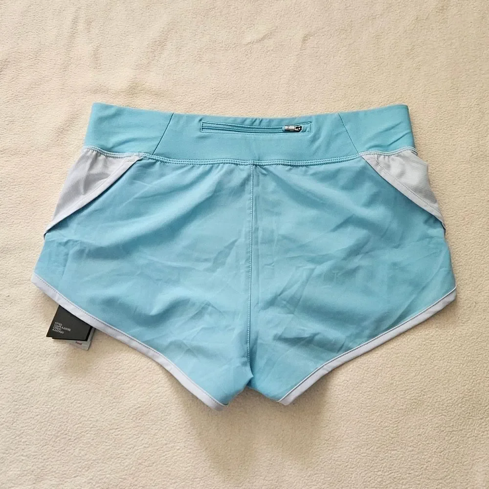 Under Armour Blue Fitted Speedpocket Running Shorts